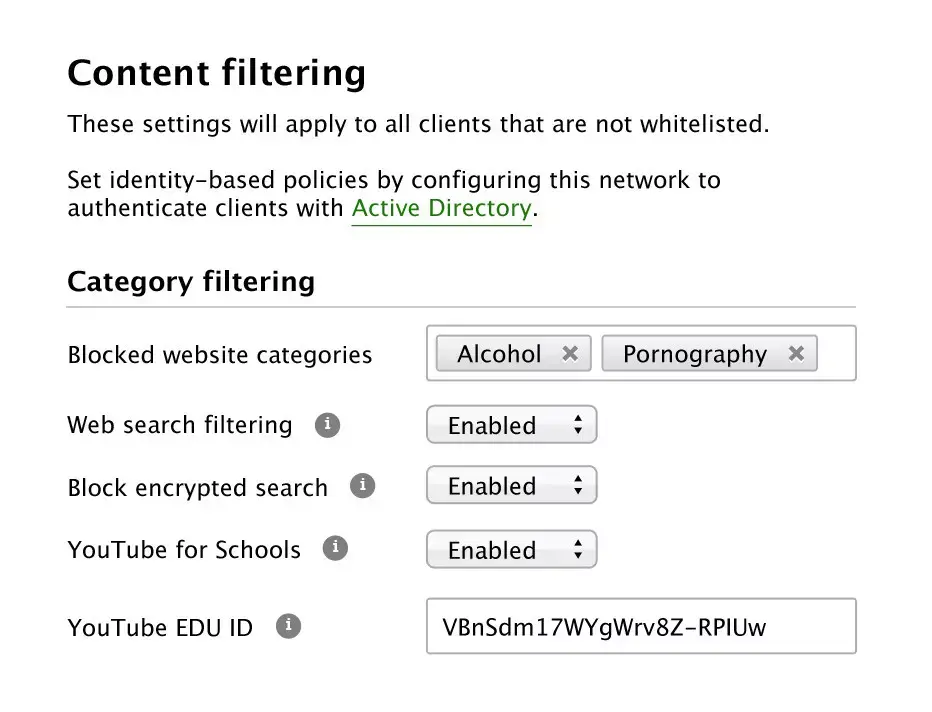 Content-filtering